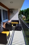 Luxus apartman terasz