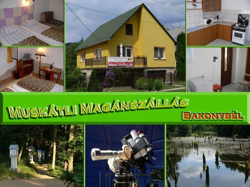 Muskátli Magánszállás, Bakonybél