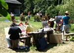 Dunakanyar Ifjúsági Tábor - Zebegény - festés a szabadban Dunakanyar Ifjúsági Tábor - Zebegény - festés a szabadban
