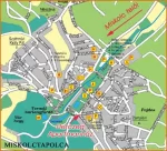 Herczeg Apartmanház - Miskolc-Tapolca - térkép